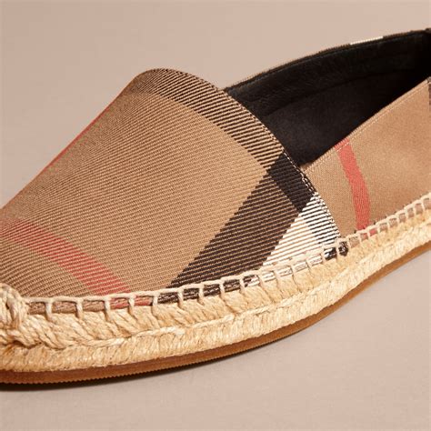 burberry blush espadrilles|Burberry slippers women's.